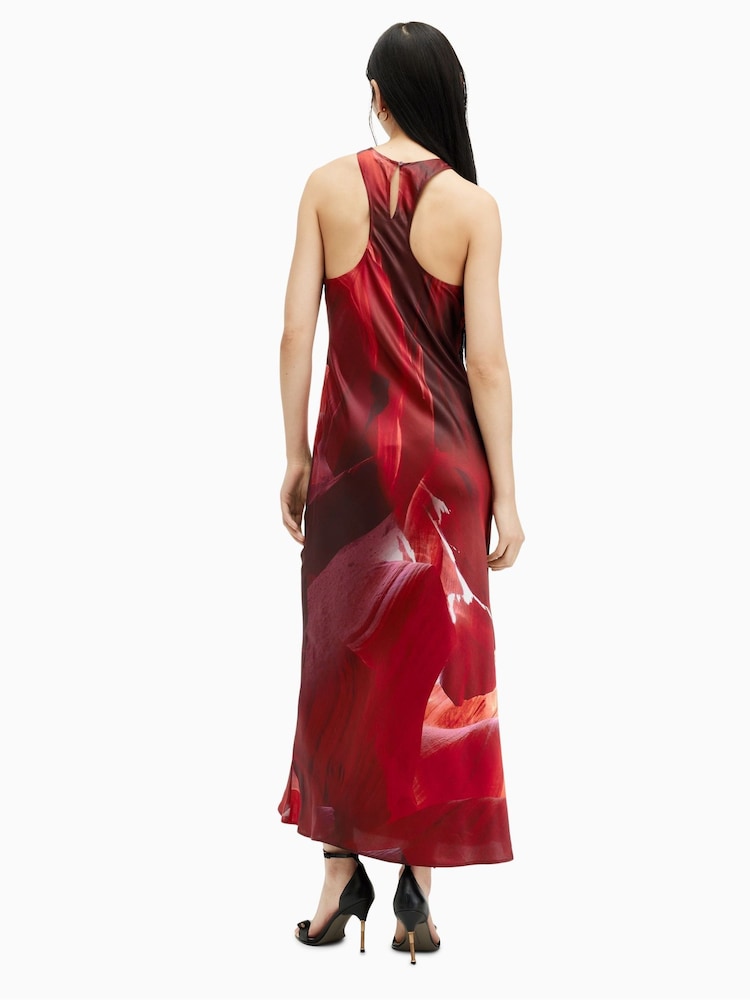 AllSaints Purple Betina Arches Dress - Image 2 of 6 AllSaints Purple Betina Arches Dress - Image 2 of 6