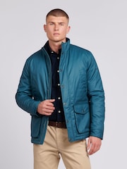 U.S. Polo Assn. Green Mens 100% Cotton 4 Pocket Field Jacket - Image 5 of 9