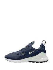 Nike Blue Air Max 270 Trainers - Image 2 of 4