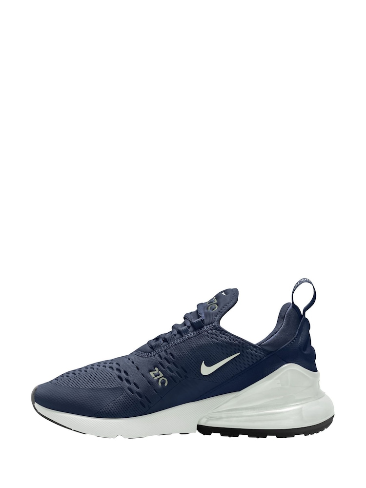 Nike Blue Air Max 270 Trainers - Image 2 of 4