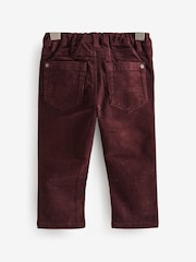 Burgundy Red Corduroy Trousers (3mths-7yrs) - Image 2 of 4