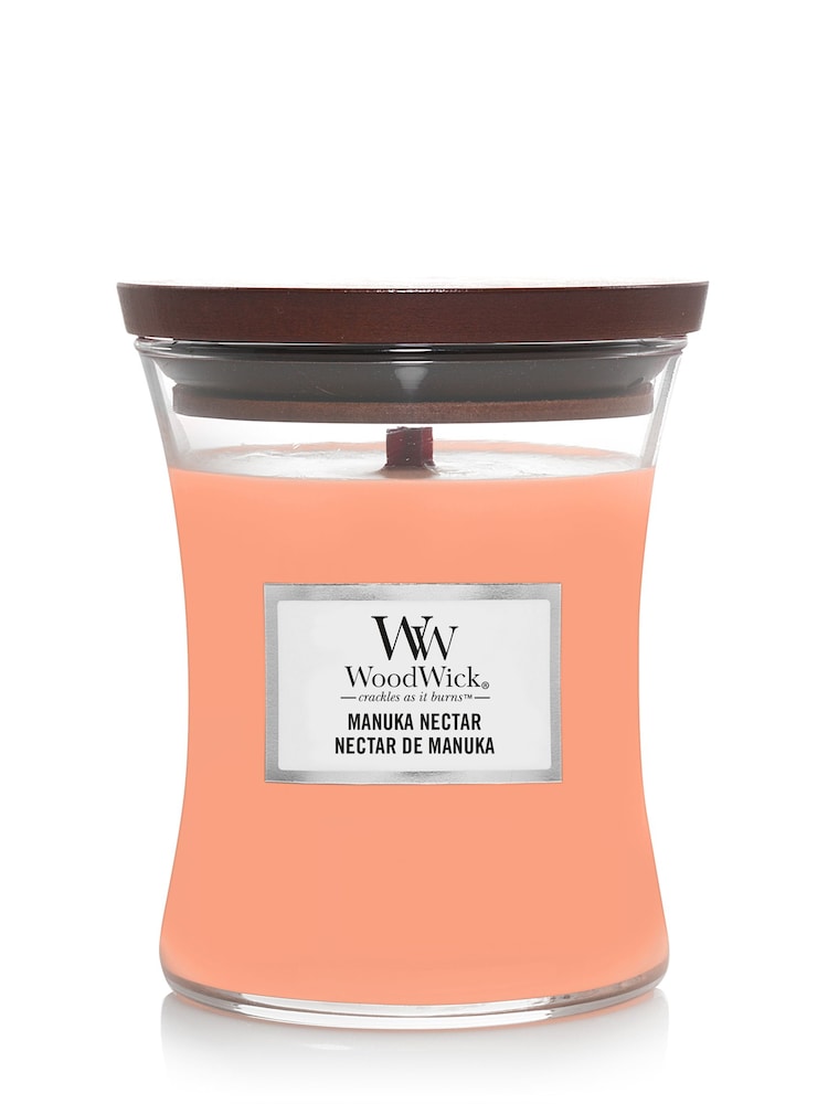 Woodwick Orange Medium Manuka Nectar Hourglass Candle - Image 2 of 4
