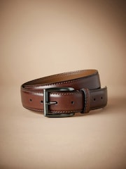 Tan Brown Signature Formal Belt - Image 2 of 4
