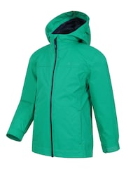 zelena - Mountain Warehouse otroška nepremočljiva jakna Torrent - Slika 3 iz 5