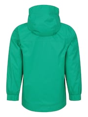 zelena - Mountain Warehouse otroška nepremočljiva jakna Torrent - Slika 4 iz 5