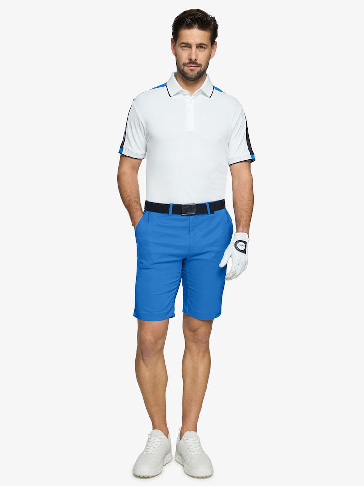 Galvin Green Blue Mulligan Golf Polo Shirt - Image 2 of 5