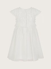 Monsoon Natural Baby Ruffle Truth Dress - Image 2 of 3