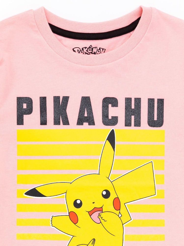 Vanilla Underground Pink Girls Pokemon 100% Cotton T-Shirt - Image 2 of 4