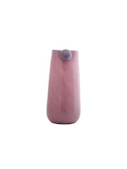 pt, Soft Pink Bolita Glass Vase Large - Image 3 of 4