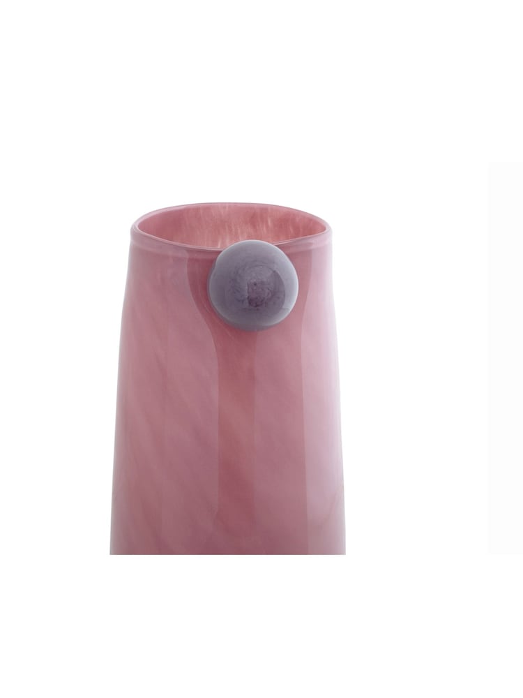 pt, Soft Pink Bolita Glass Vase Large - Image 4 of 4