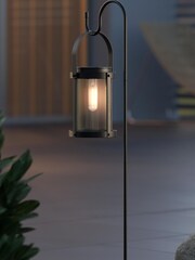 SolarCentre Black Sandringham Solar Crook & Wall Lantern - Image 2 of 2