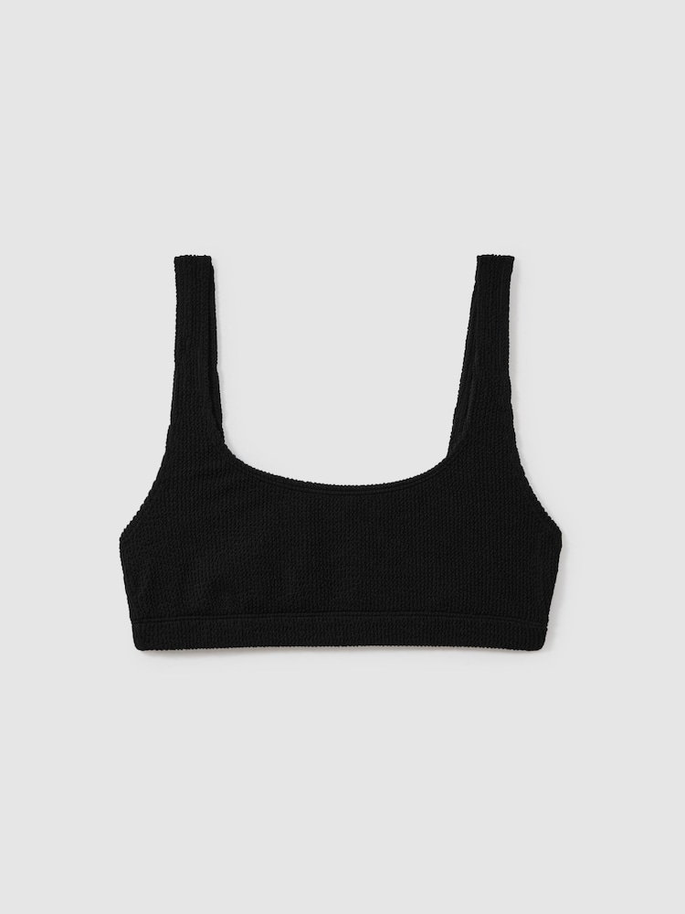 Good American Always Fits bikinibroekje met hoge taille en textuur - Image 2 of 5