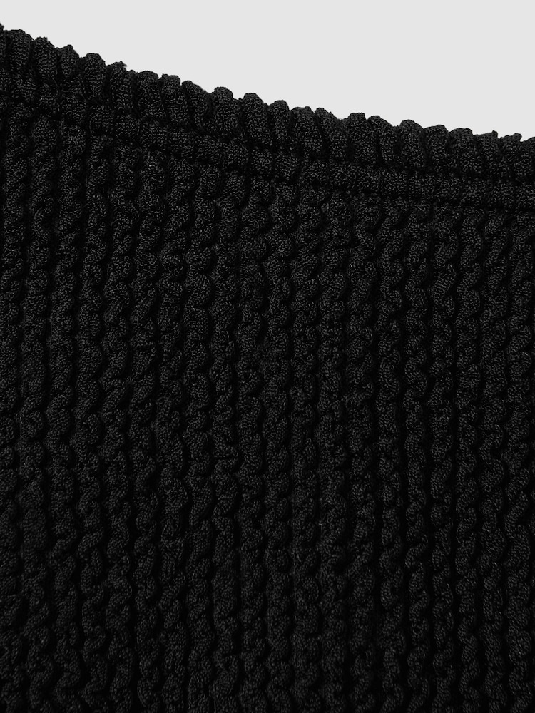 Good American Always Fits bikinibroekje met hoge taille en textuur - Image 5 of 5