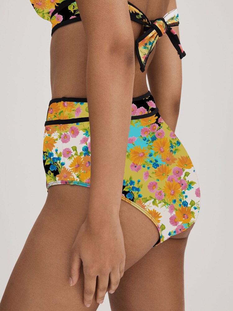 Florere Printed High Rise Bikini Bottoms - Image 4 of 4 Florere Printed High Rise Bikini Bottoms - Image 4 of 4