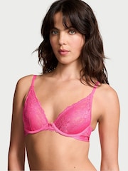 Victoria's Secret PINK Pink Rose Plunge Lace Bra - Image 1 of 3
