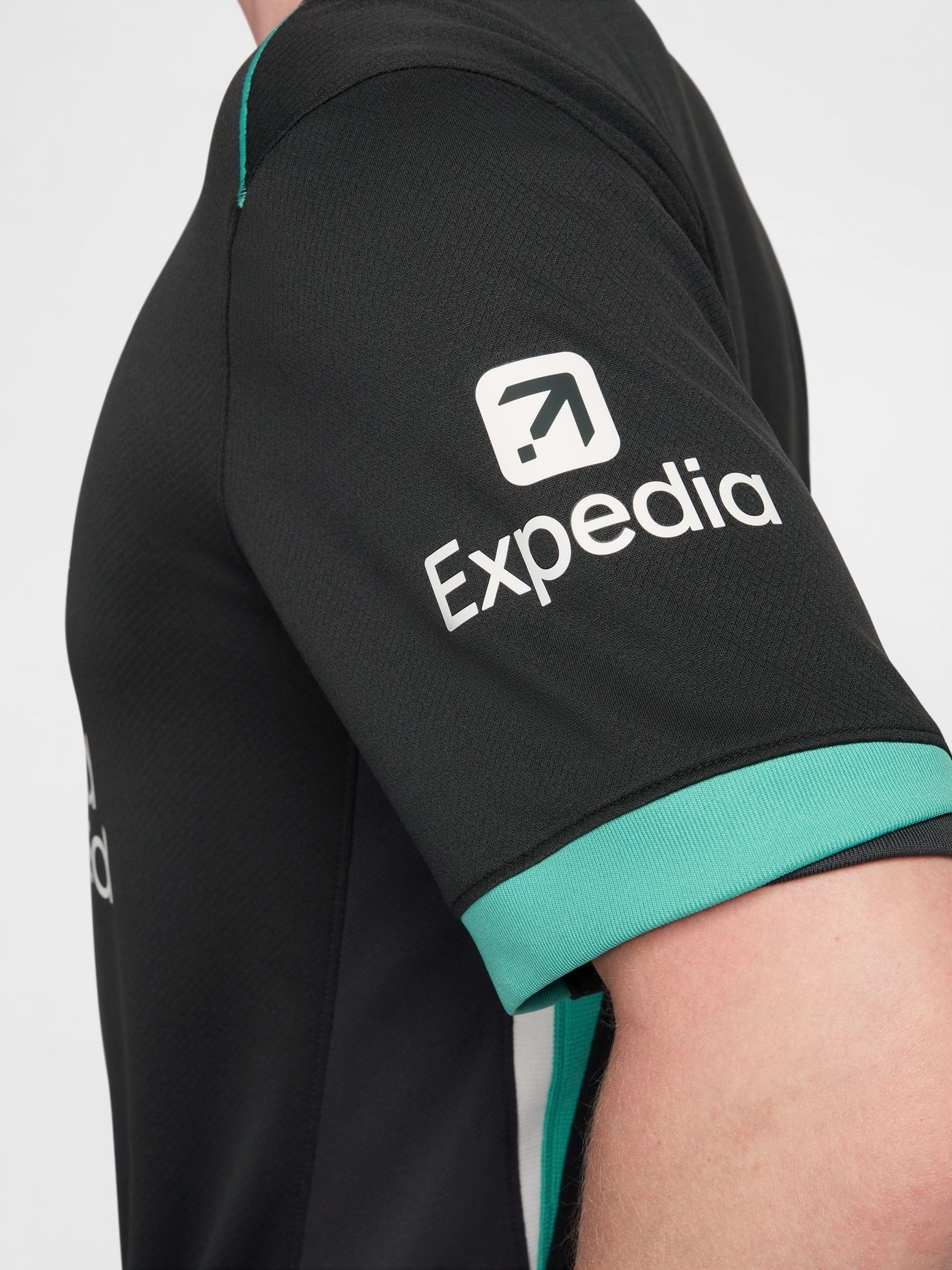 lfc nike mens teal travel tee