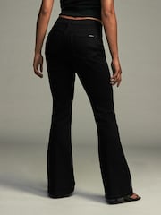 Black Hourglass Supersoft Flared Jeans - Image 11 of 12