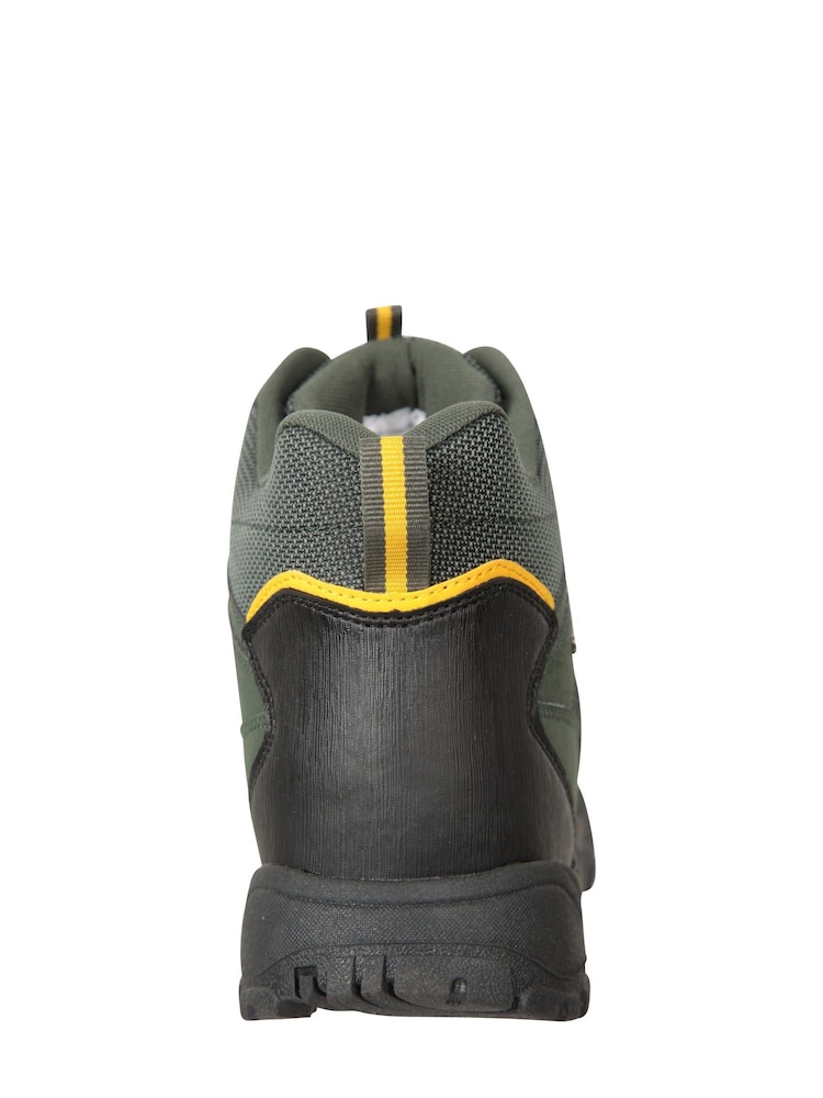 Luz verde - Botas de senderismo para hombre con diseño impermeable Adventurer de Mountain Warehouse - Imagen 5 de 5 Luz verde - Botas de senderismo para hombre con diseño impermeable Adventurer de Mountain Warehouse - Imagen 5 de 5