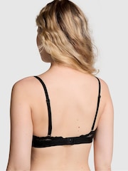 Victoria's Secret PINK Black Balcony Lace Push Up Bra - Image 2 of 3