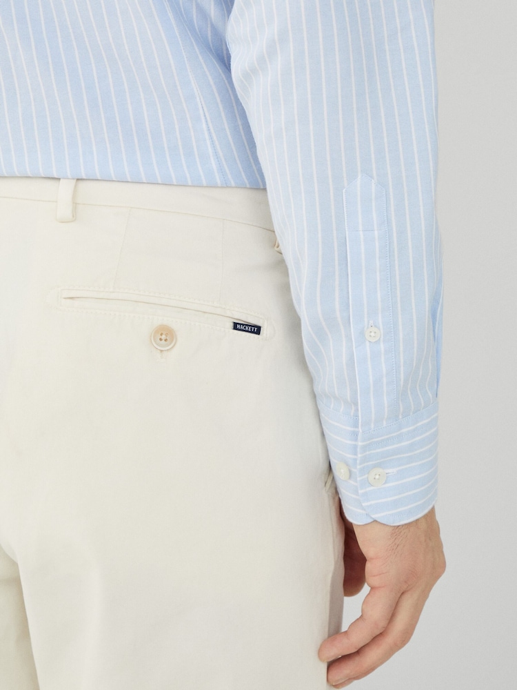 Hackett London Men Blue 100% Cotton Shirt - Image 5 of 5