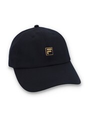Fila Black KYLO CLASSIC 6 PANEL CAP WITH GOLD LOGO - Image 1 of 3