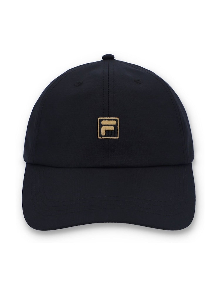 Fila Black KYLO CLASSIC 6 PANEL CAP WITH GOLD LOGO - Image 2 of 3