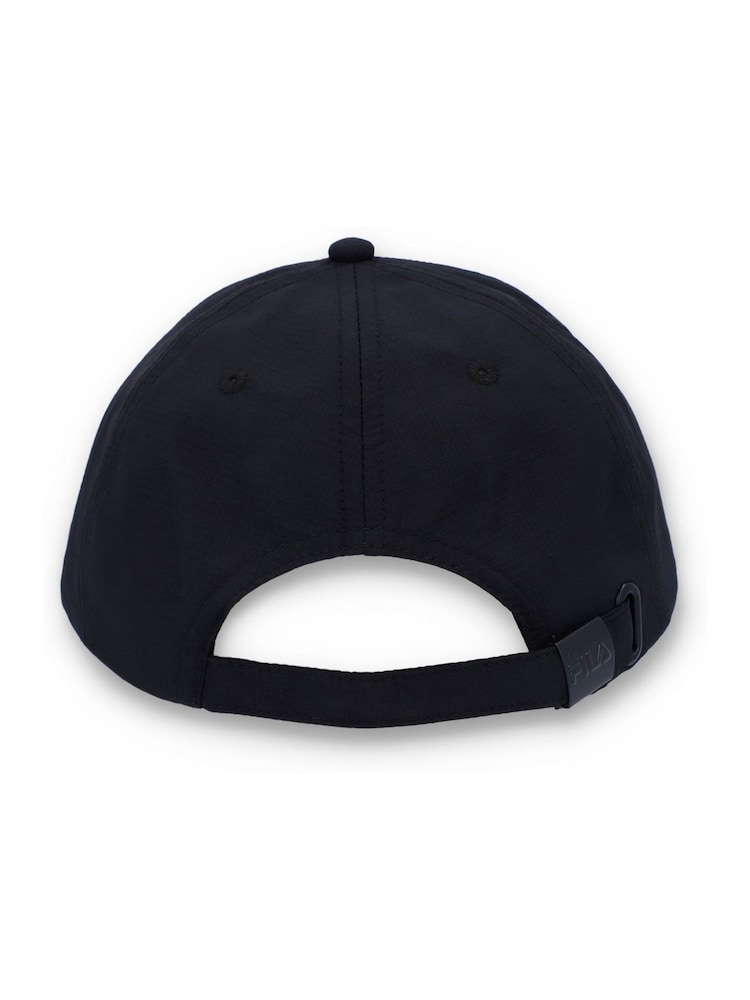 Fila Black KYLO CLASSIC 6 PANEL CAP WITH GOLD LOGO - Image 3 of 3