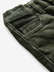 Khaki Green Corduroy Trousers (3mths-7yrs) - Image 2 of 2