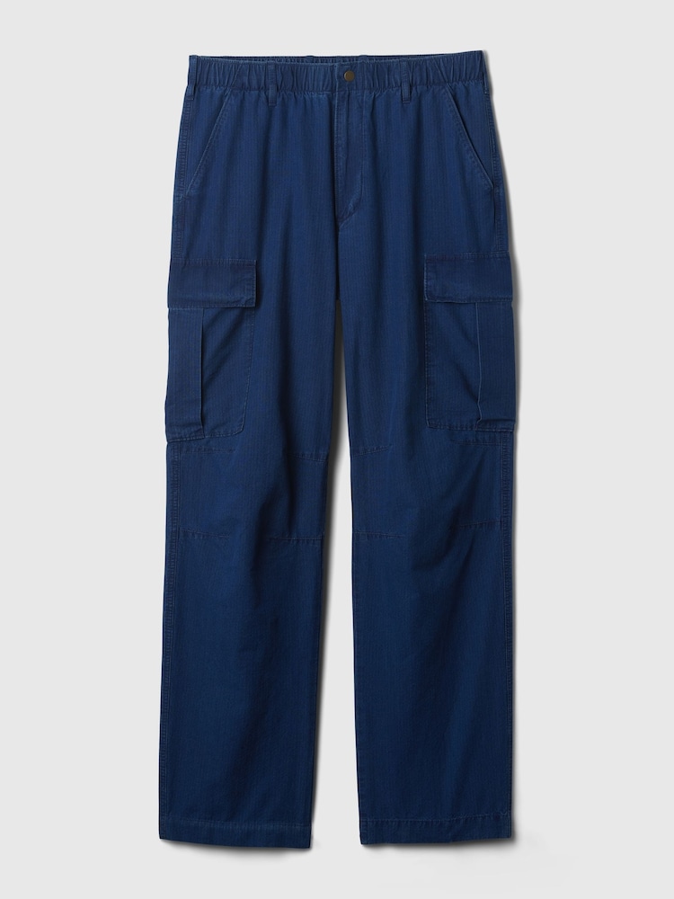 Gap Blue Cargo Trousers - Image 5 of 5