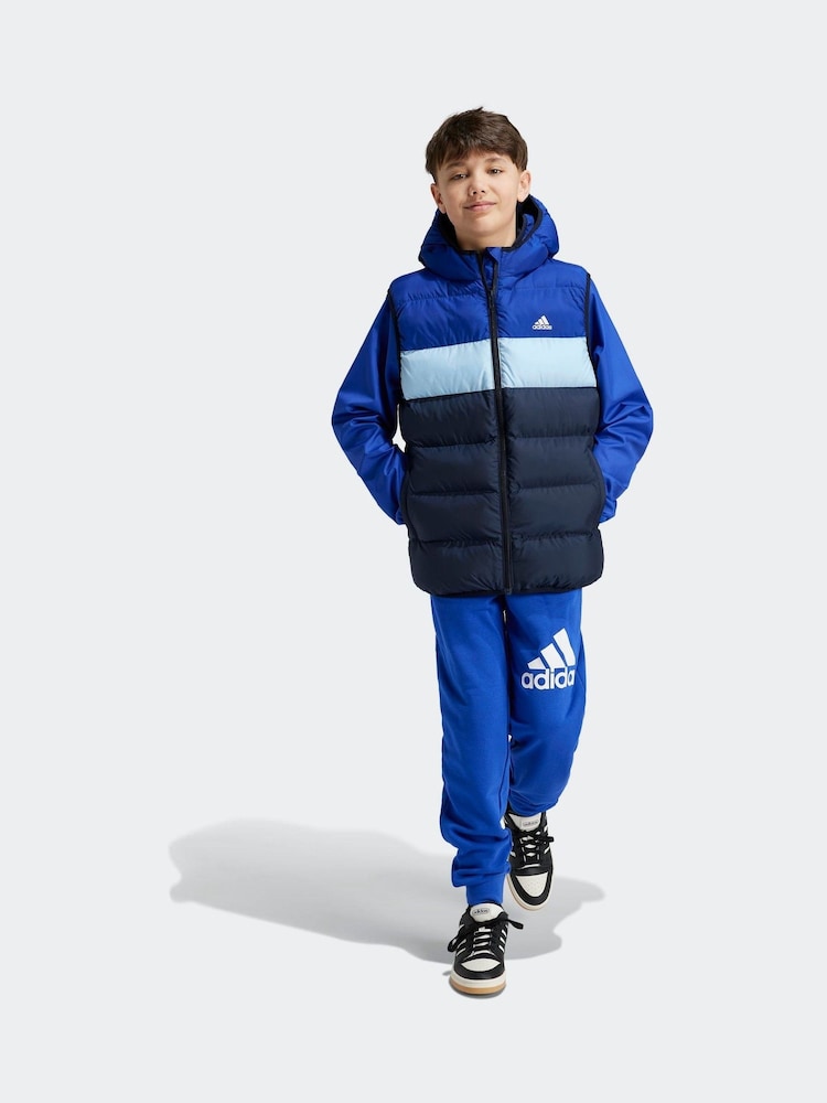 Svetlo-mornarsko modra - Adidas brezrokavnik - Slika 1 iz 6