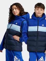 Svetlo-mornarsko modra - Adidas brezrokavnik - Slika 3 iz 6