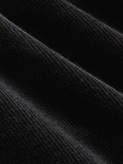 Black Hourglass Cord Flared Trousers - Image 6 of 6
