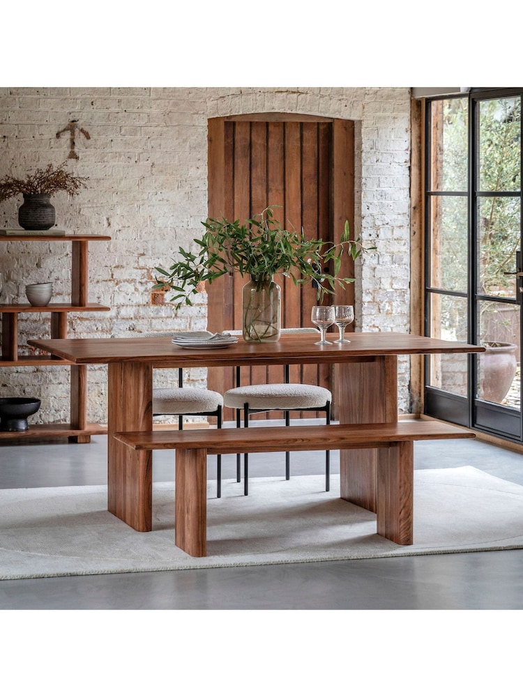 Gallery Home Natural Eddleston Dining Table - Image 1 of 6