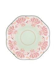 Cath Kidston Green Friendship Gardens Set of 4 Side Plates - Image 2 of 3
