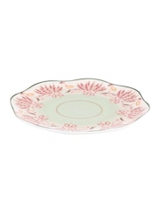 Cath Kidston Green Friendship Gardens Set of 4 Side Plates - Image 3 of 3