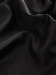 Black Corsage Long Sleeve Ruffle Blouse - Image 7 of 7