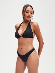 Negro - Speedo Terry Convertible Triangle Bikini - Imagen 2 de 5