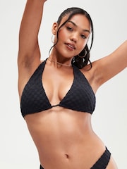 Negro - Speedo Terry Convertible Triangle Bikini - Imagen 4 de 5