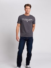 U.S. Polo Assn. Navy Blue Mens 5 Pocket Denim Jeans - Image 3 of 5