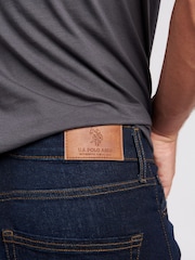 U.S. Polo Assn. Navy Blue Mens 5 Pocket Denim Jeans - Image 4 of 5