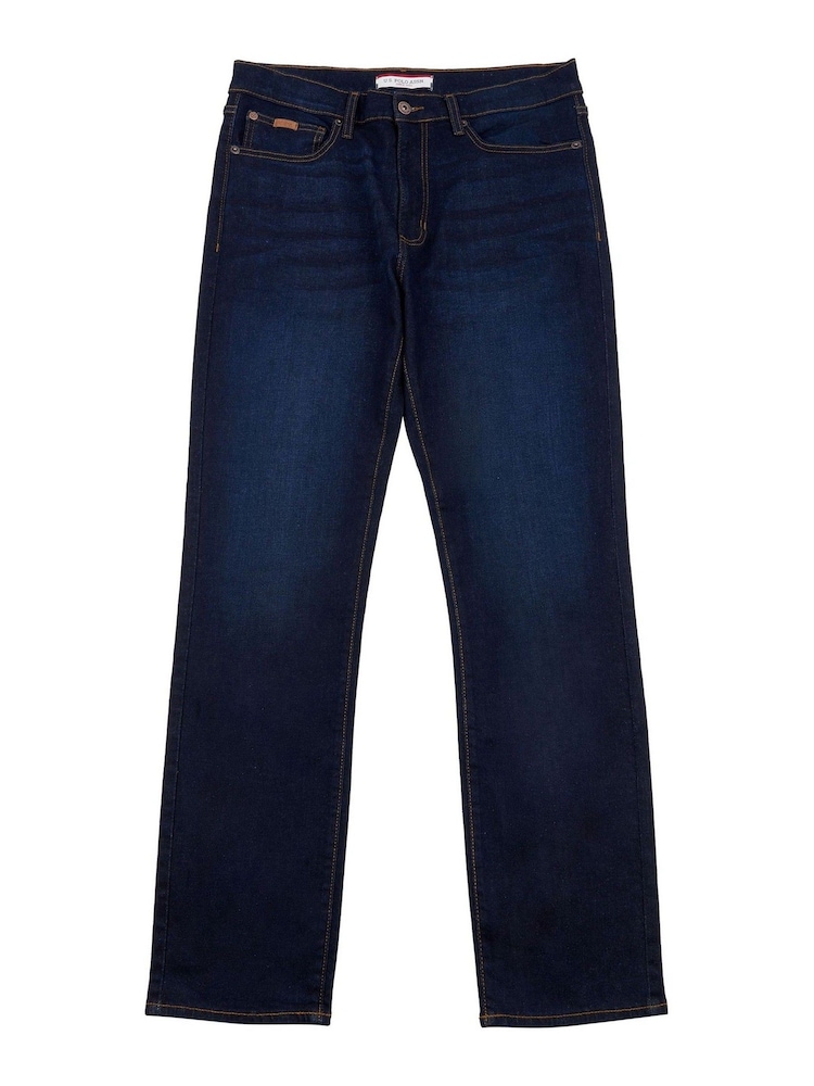 U.S. Polo Assn. Navy Blue Mens 5 Pocket Denim Jeans - Image 5 of 5