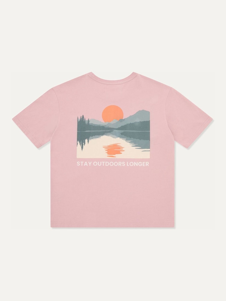 Sealskinz Pink Somerton Women's Graphic T-Shirt - Image 3 of 3