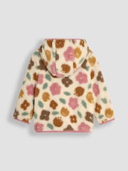 JoJo Maman Bébé Cream Floral Teddy Fleece - Image 2 of 3