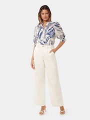Forever New White Pippa Wide Leg Jeans - Image 5 of 5