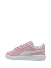 Puma Pink Suede Classic XXI Kids Trainers - Image 3 of 6