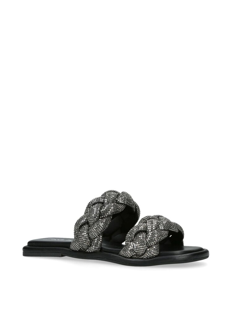 Schwarz - KG Kurt Geiger Rogan Plait Sandals - Bild 4 von 4 Schwarz - KG Kurt Geiger Rogan Plait Sandals - Bild 4 von 4