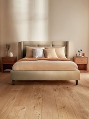 Silentnight Sandstone Woven Lilith Bedframe - Image 1 of 4