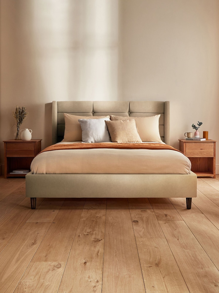 Silentnight Sandstone Woven Lilith Bedframe - Image 1 of 4