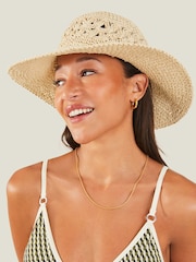 Accessorize Loose Weave Floppy Hat - Imagem 3 de 3
