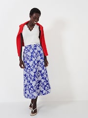 Crew Clothing 100% Cotton Poplin Skirt - Bild 1 von 4